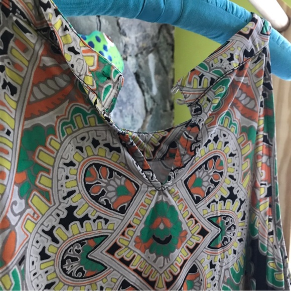 INC International concepts boho dress Polyester spandex Size 1X - Picture 5 of 5